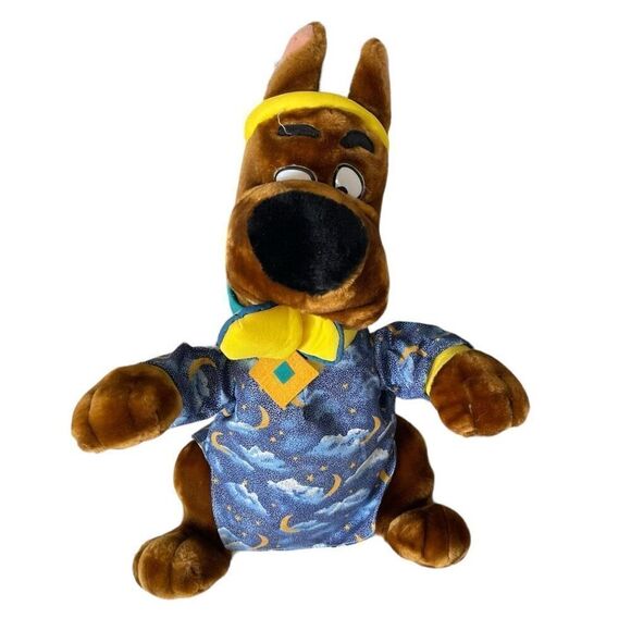 Cartoon Network 1998 XL 21” Scooby Doo Stuffed Animal Plush Dog Bedtime Pajamas - Picture 1 of 7
